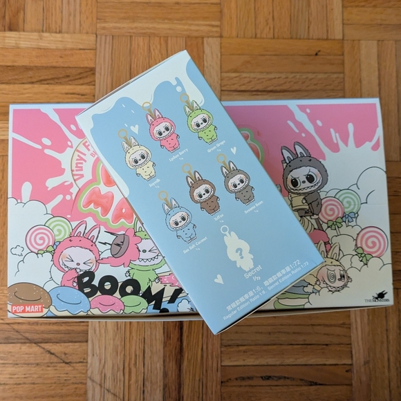 POP MART Toffee Exciting Macarons Vinyl Face Labubu AUTHENTIC - Picture 5 of 8